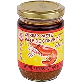 Qualifirst Shrimp Paste in Soybean Oil 200 g |Premium Thai Ingredient, Great for Adding Flavour to curries and stir frys, use