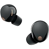 Sony WF-1000XM5 Wf Xm5, The Best Truly Wireless Noise Cancelling Earbuds, Made from Recycled Plastic Materials, Clear Bluetoo