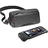 tomtoc Carrying Case for Steam Deck/Steam Deck OLED/ASUS ROG Ally X, Storage Portable Bag, Protective Shoulder Bag with Pocke