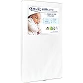 Graco 6-Inch Dual-Comfort Crib & Toddler Mattress - GREENGUARD Gold and OEKO-TEX STANDARD 100 Certified, CertiPUR-US Certifie