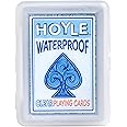 Hoyle Waterproof Playing Cards, Clear, 1 Deck