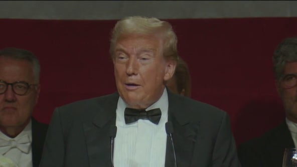 Trump bashes Harris in Al Smith dinner