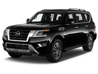 2023 Nissan Armada 4x2 SL Angular Front Exterior View