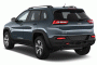 2017 Jeep Cherokee Trailhawk 4x4 Angular Rear Exterior View