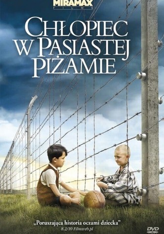 Chłopiec w pasiastej piżamie