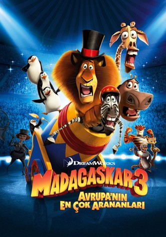 Madagaskar 3: Avrupa'nın En Çok Arananları