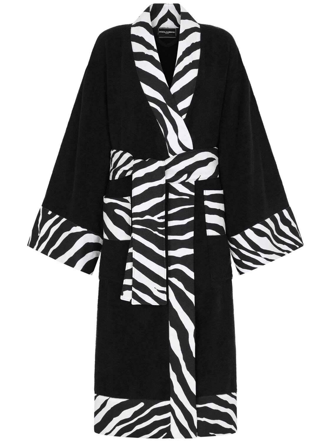 Dolce & Gabbana Zebra Bathrobe