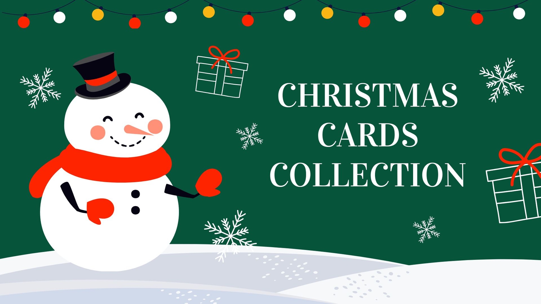 Christmas Cards Collection Presentation in PDF, Apple Keynote, PowerPoint, Google Slides - Download | Template.net