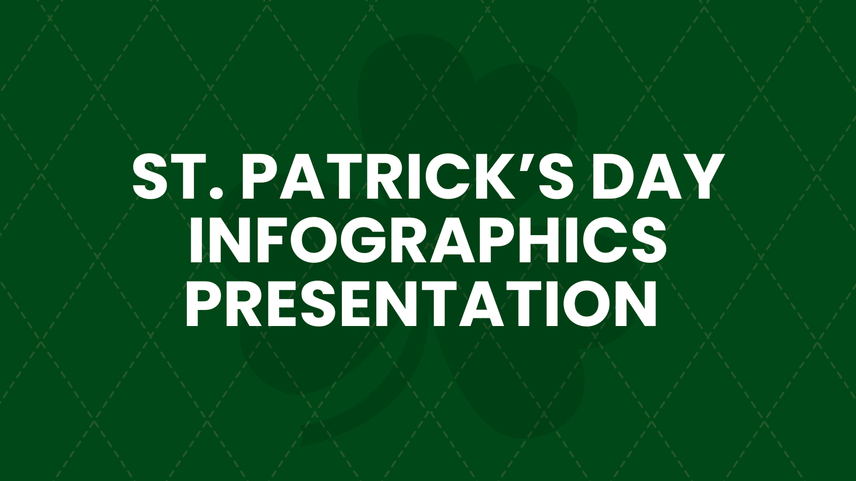 St. Patrick's Day Infographics Presentation in PowerPoint, PDF, Google Slides - Download | Template.net