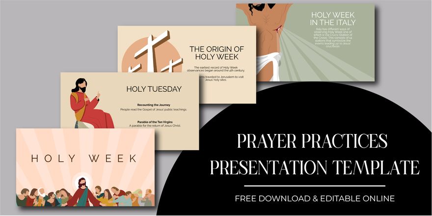 Holy Week Presentation in PowerPoint, PDF, Google Slides - Download | Template.net