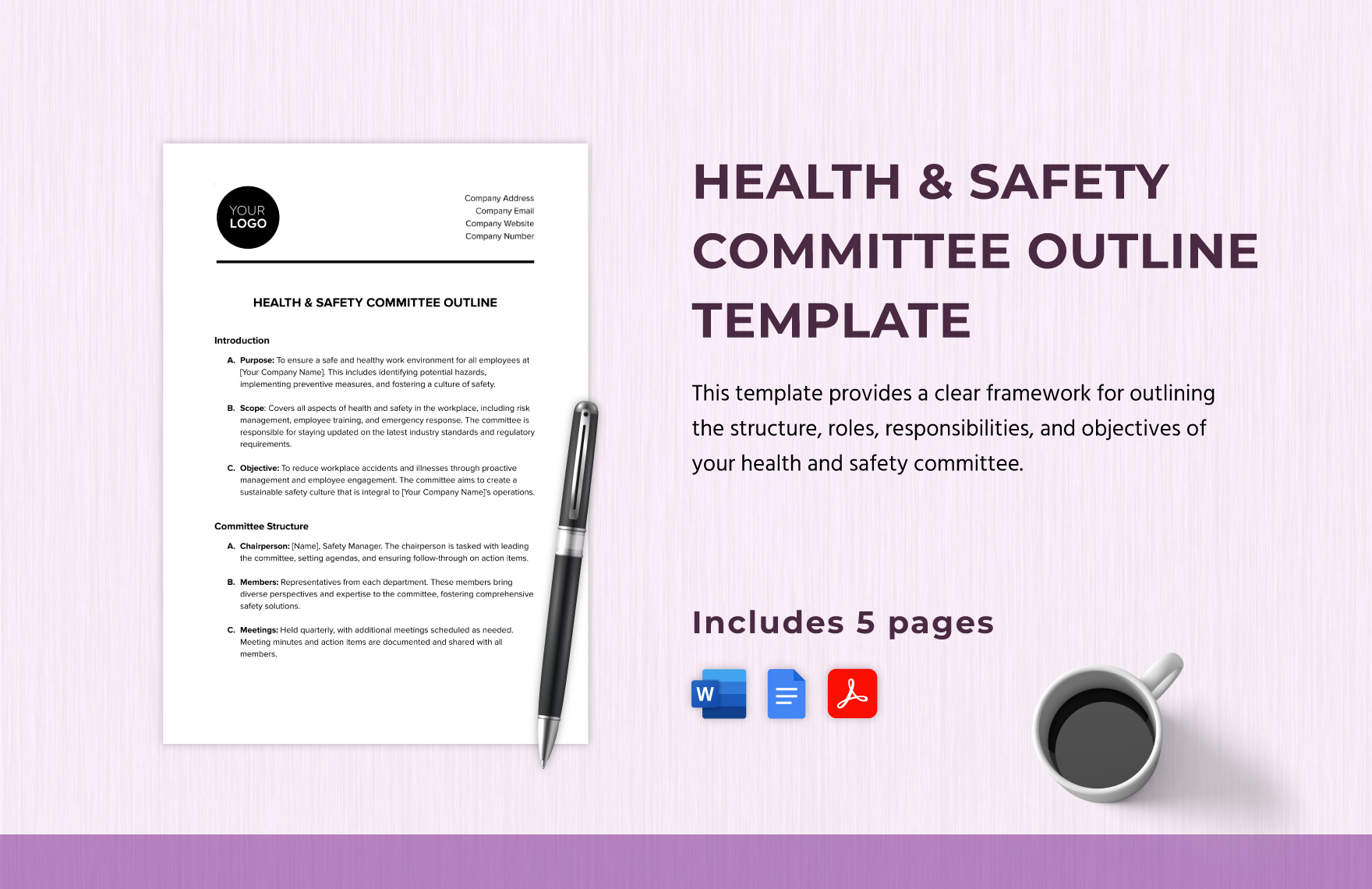 Health & Safety Committee Outline Template