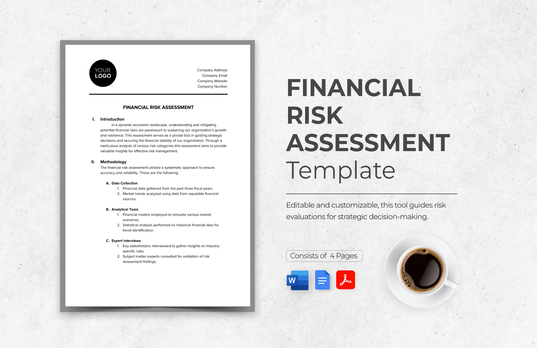 Financial Risk Assessment Template