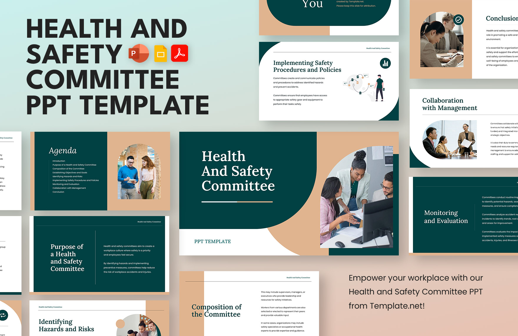 Health and Safety Committee PPT Template