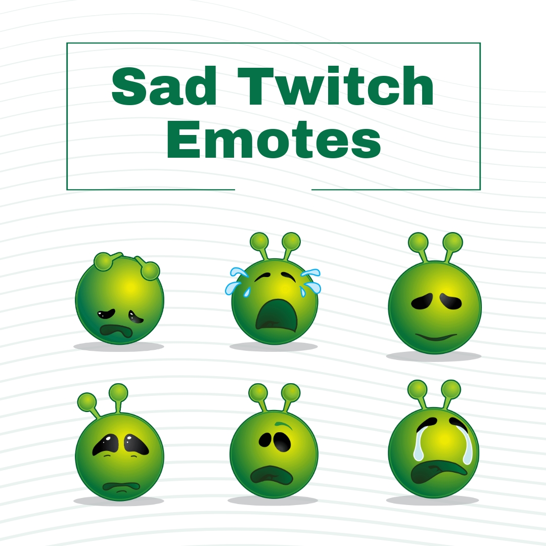 Free Sad Twitch Emote Template to Edit Online