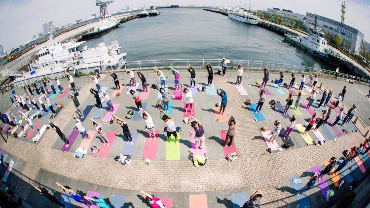 春の横浜でヨガを満喫「MARINE YOGA Spring 」【4/14（土）・15（日）開催】