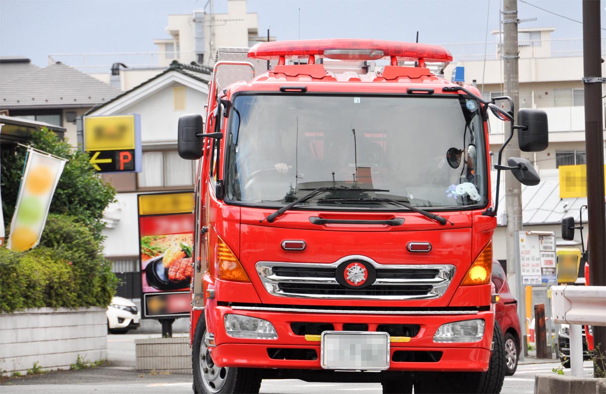 消防車（資料写真）