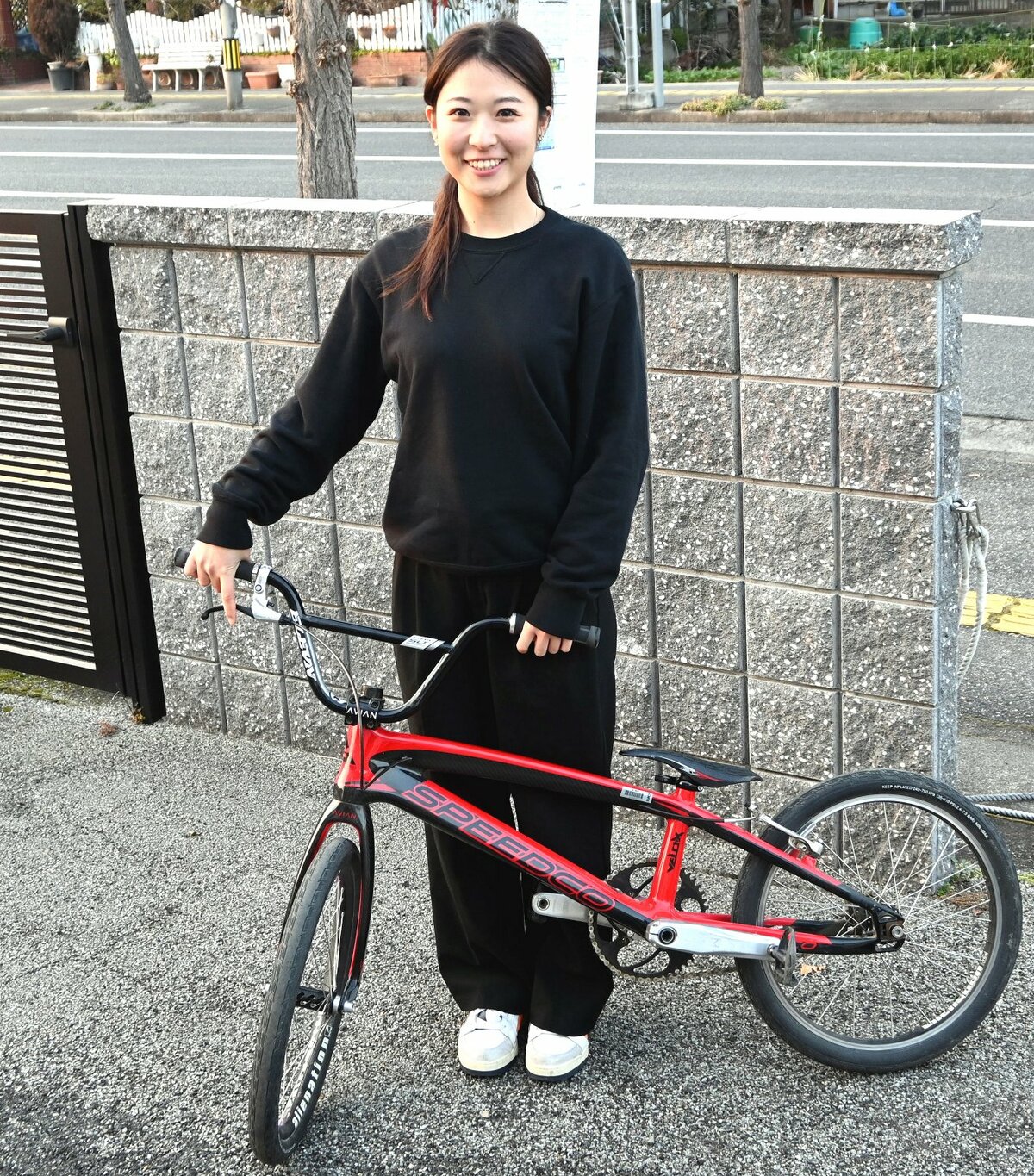 「子どもにＢＭＸの爽快感を体験してほしい」と話す早川さん