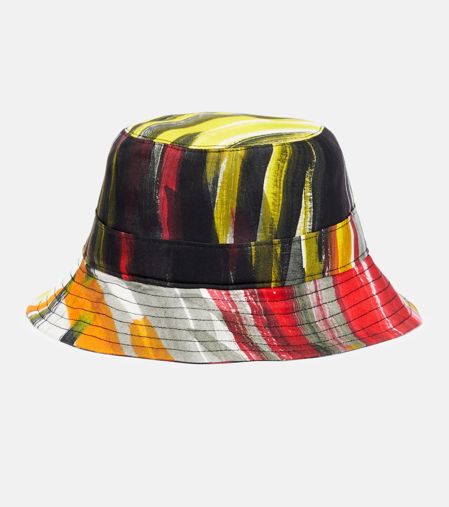 Gabriela Hearst Printed Silk Bucket Hat In Multi