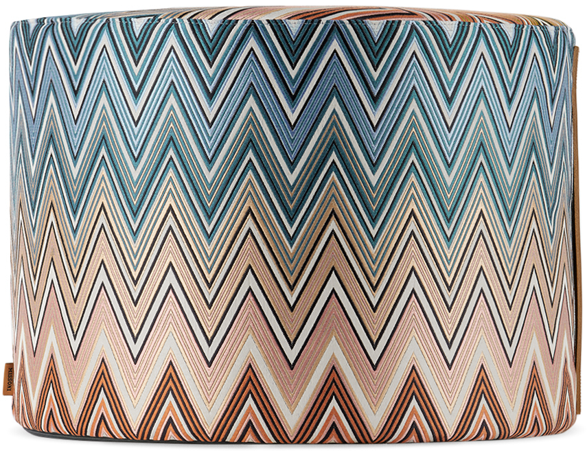 Missoni Multicolor Birmingham Pouf In 160