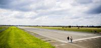 Blick auf das ehemalige Flugfeld von Berlin-Tempelhof