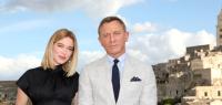 Léa Seydoux und Daniel Craig am Set in Süditalien