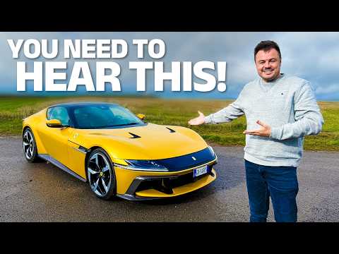 Ferrari 12 Cilindri review (inc. V12 exhaust sound)