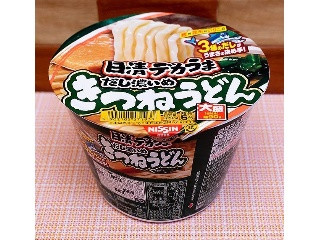 日清デカうま きつねうどん だし濃いめ