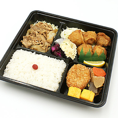 肉盛りダブル弁当