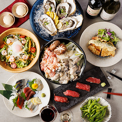 和牛と直送鮮魚の欧風個室バル しおり 上野駅前店の特集写真