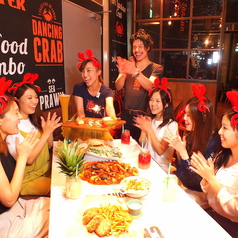 DANCING CRAB ダンシングクラブ グランフロント大阪店の雰囲気1