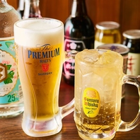 ラインナップ充実の飲み放題プラン！