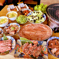 北戸田焼肉ホルモン たけ田のコース写真