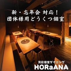 洞窟個室ダイニング HORaANA 町田本店の雰囲気1