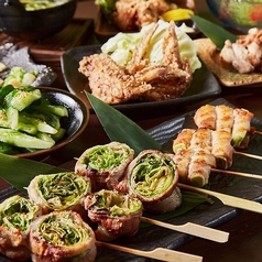 炭火焼鳥と豚肉野菜巻き串 焼きんしゃい 大正店の写真