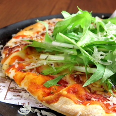 削りチーズのpizza