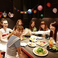 完全個室も多数なので、女子会のご利用も人気です。#誕生日 #女子会 #居酒屋 #多治見 #多治見駅 #海鮮 #焼き鳥 #個室 #飲み放題