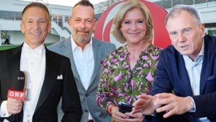 Die neue Gehälterliste im ORF liegt vor – und offenbart nicht nur die Großverdiener, sondern auch die Nebenjob-Kaiser und (teils horrende) Gehaltssprünge. (Bild: Krone KREATIV/Starpix / A. Tuma, Andreas Tischler / Vienna Press, Reinhard HOLL)