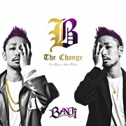 B the change