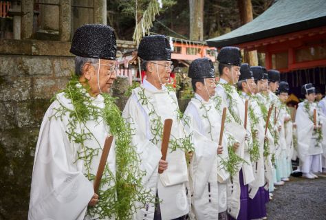 写真：大山祭