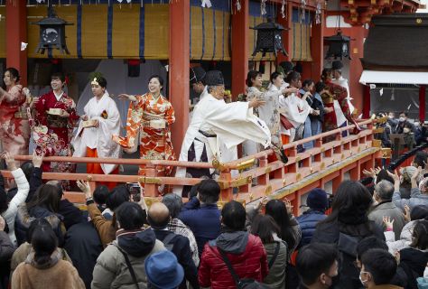 写真：節分祭