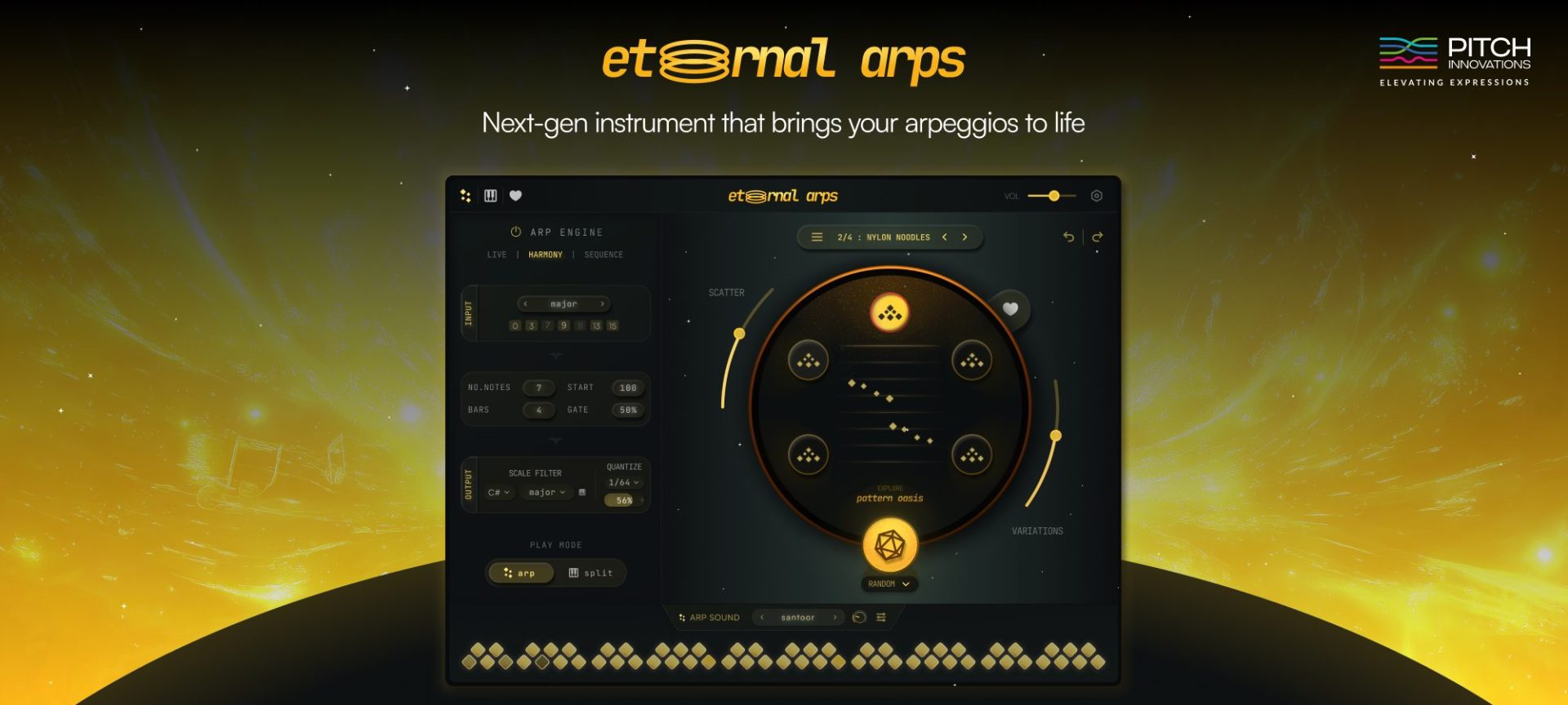 Pitch Innovations Eternal Arps | アルペジオに命を吹き込む次世代インストゥルメント