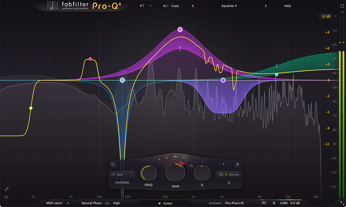  FabFilter Pro-Q 4 | 世界中のプロが愛用するEQプラグインPro-Qシリーズの最新バージョン