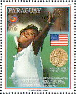 Zina Garrison 1989 Paraguay stamp.jpg