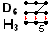 Geometric folding Coxeter graph D6 H3.png