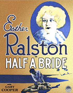 Half a Bride 1928 Poster.jpg