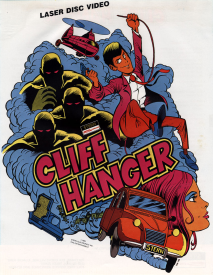 Arcade flyer of Cliff Hanger.