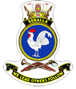 Hmas benalla crest.png