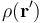 \rho(\mathbf{r'})