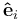 \mathbf{\hat{e}}_i 