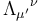  \Lambda_{\mu'}{}^{\nu}